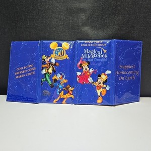 WALT DISNEY MAGICAL MILESTONES PRESSED COIN COLLECTION COMPLETE 58 Coins 50 Year