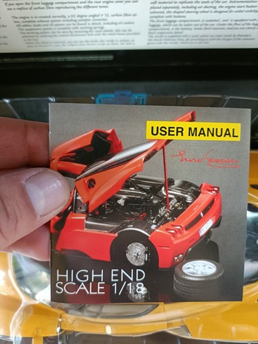 1/18 BBR Ferrari Enzo Yellow Diecast (Hig End) 1057 of 1507 - Imagen 2 de 12