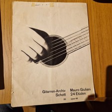 SCHOTT Gitarren-Archiv Mauro Giuliani 24 Etuden Op 48 for Guitar