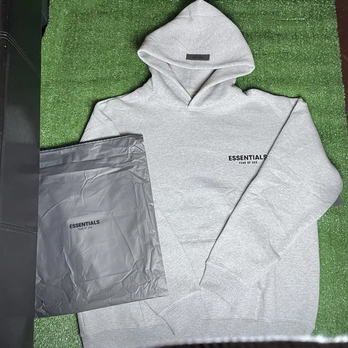 Taglia M Felpa con cappuccio Essentials Fear of God "Dark Oatmeal Grey" (2022)