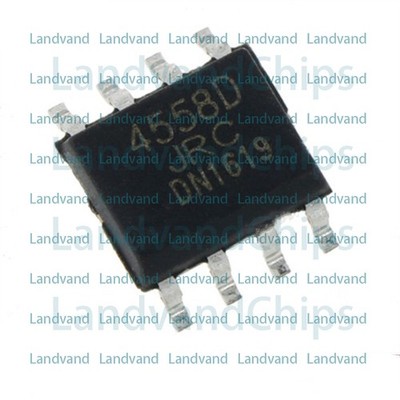 20pcs NJM4558D NJM4558 4558D 4558 SOP8 patch dual op amp IC