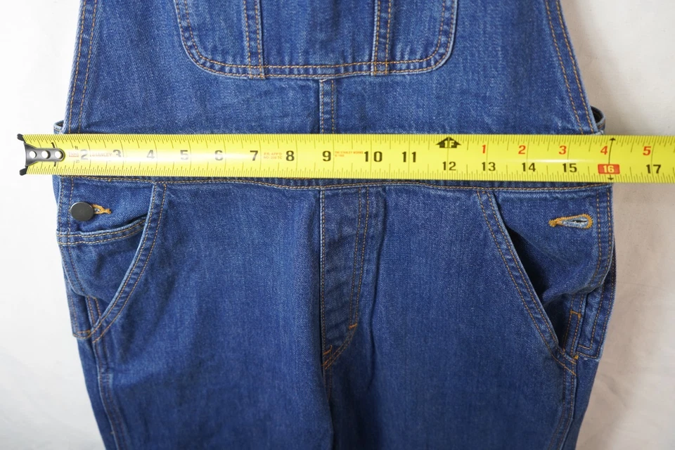 Mono de mezclilla azul 100 % algodón American Apparel Tomgirls talla M Foto 4 de 4