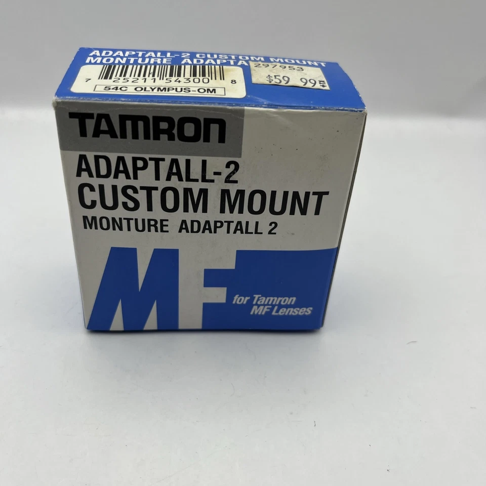 Tamron Adaptall 2 Lens Mount Adapter For Olympus OM Mount Cameras NOS - Image 4 of 4