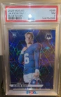 2025 Panini Mosaic Blue Scope Prizm Rookie Jaxson Dart #288 PSA 7 Giants
