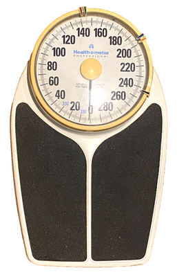 Vintage HEALTH-O-METER Professional Scale Model 150 Big Foot 330LB