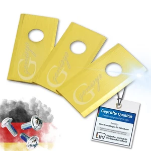 30 lames de rechange en titane pour Landroid Worx 1 trou LongLife - DIN EN50636
