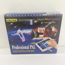 Vintage Wintime Professional Pal 604N Stylus Mouse Graphics Tablet Complete