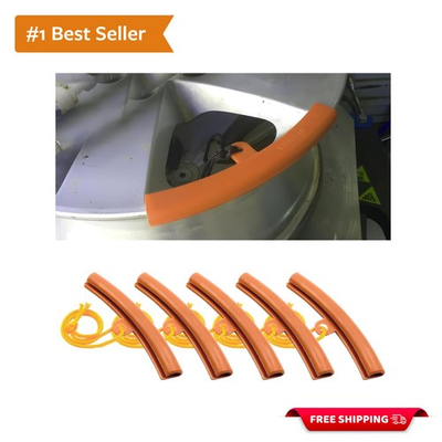 #ad #ad Orange Rim Protective Covers 5 Pack for Safe Tire Changing on All Vehicles $11.99