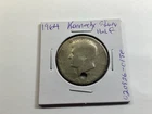1964 Kennedy 90% Silver Half-Dollar w/Hole 020926 01te