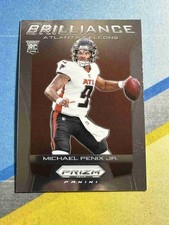 2024 Panini Deca Prizm Football MICHAEL PENIX JR. Falcons Brilliance Rookie