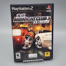 Midnight Club 3: DUB Edition (PlayStation 2, 2005) PS2 / CASE ONLY / NO GAME