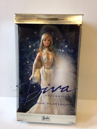 Barbie Diva Collection Gone Platinum Collector Edition NEW 2001 52739 NRFB Vtg