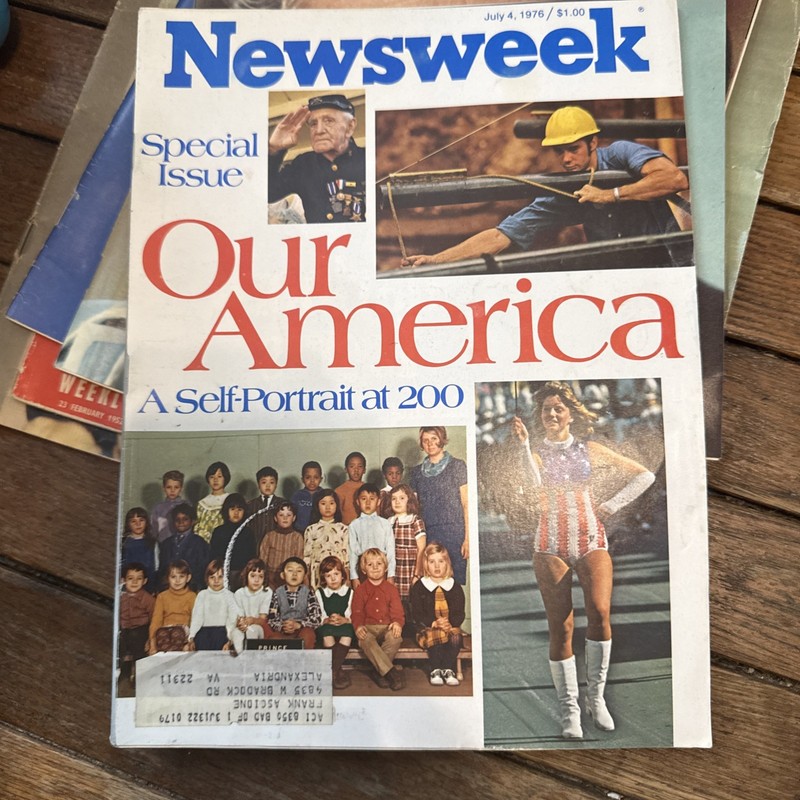 Newsweek Magazine July 1976 Our America A Self Portrait at 200