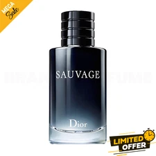 SAUVAGE BY CHRISTIAN DIOR 2.0 FL.OZ. EDT SPRAY FOR MEN