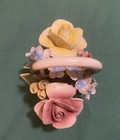 Vintage capodimonte flower basket — photo 5