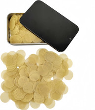 200 Premium Brass Pipe Screens 5/8 Inch with Metal Box for Smoking Pipes