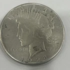 1928 Peace Dollar $1 Silver Coin Circulated Business Strike 0.9 Fineness