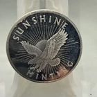 Sunshine Minting 1/2 oz .999 Fine Silver Round Half Troy Ounce Bullion 15.6 Gram