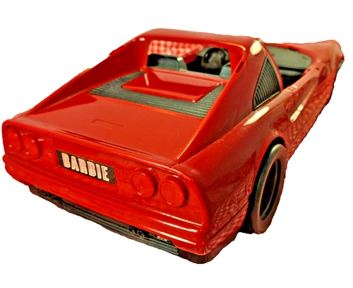 New ListingBarbie Red Ferrari Car Vintage 1986 Mattell Incomplete (Missing Pieces)