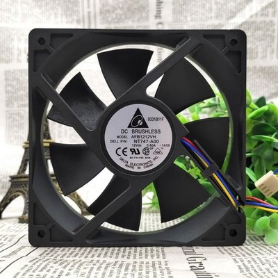 1pc   AFB1212VH-7A59 12V 0.60A   4-wire alarm fan *SPOT STOCK #md