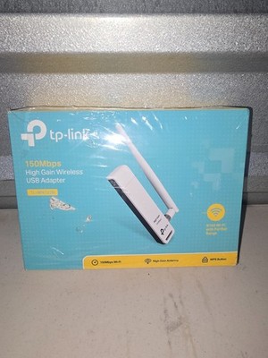 TP-Link TL-WN722N (846561012744) Wireless Adapter New 1H