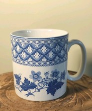 Spode Blue Room Collection Geranium Mug 9oz Vintage Made In England VGC