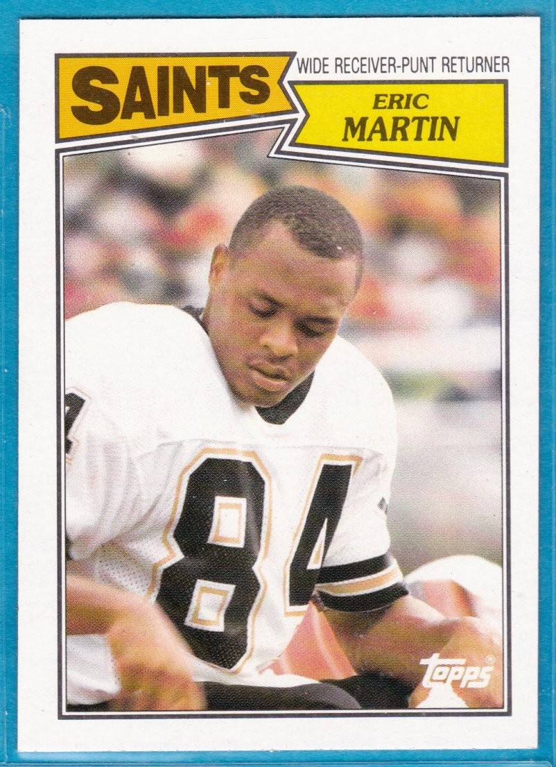 1987 Topps - Eric Martin #276 (RC)