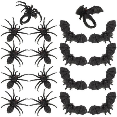 24 Pcs Halloween Party Deko Halloween-Spielzeug Halloween-Partyzubehör