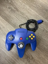 Nintendo 64 Blue Controller OEM