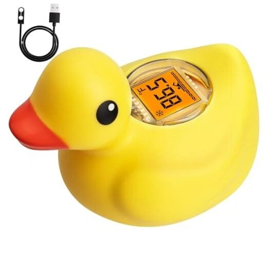 Rechargeable Baby Bath Thermometer-IP68 Waterproof-BPA-Free Bath Thermometer
Opens in a new window o