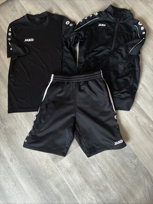 JAKO 3tgl. Set ( T-Shirt, Short,Jacke) 3x getragen 