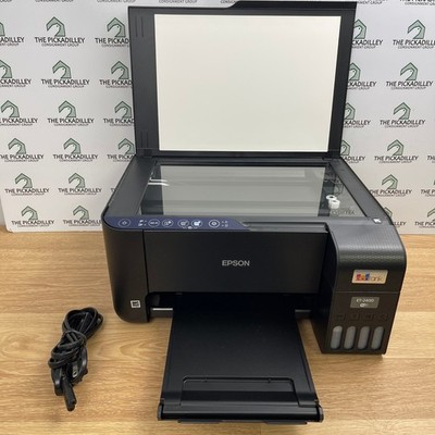 Epson EcoTank ET-2400 Wireless All-in-One Color Supertank Printer C634H Black