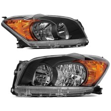 RAV4 Base Limited 2009-2012 Headlight Assembly Compatible 09 10 11 12 Pair