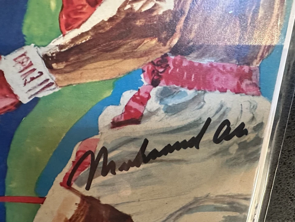 DUAL SIGNED Joe Frazier & Muhammad Ali Sport Illustrated cover March 1971 w/COA - Image 2 of 4