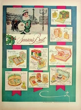 Original Vintage Health & Beauty Ad: Season's Best, COTY #Perfumes