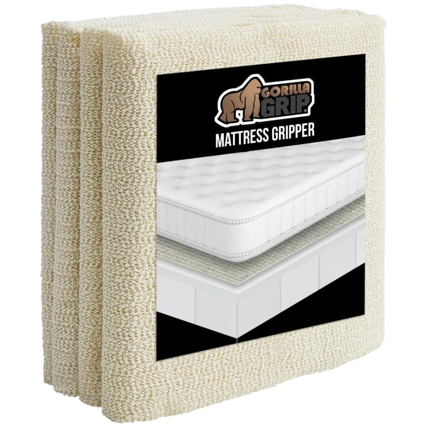 Mattress Gripper Pad - Anti-Slip Dual Sided Grip