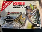 Nintendo Wii Rapala Pro Bass Fishing Game w/Rod Activision NEW Factory Sealed