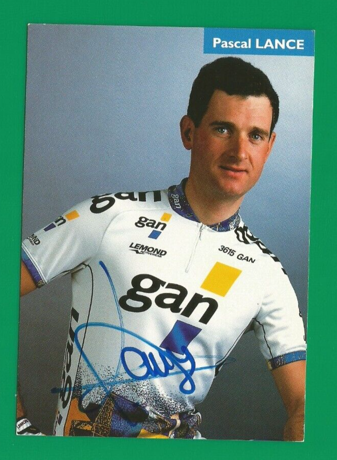 18 Cartes Publicitaires GAN Équipe Cycliste 1993 – Collection Cyclisme – État Correct