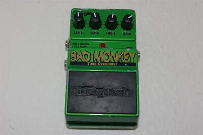 Digitech Bad Monkey Tube Overdrive Guitar Effects Pedal Made Digitech Bad Monkey Tube Overdrive Guitar Effects Pedal Made