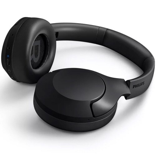 Philips Audio Wireless Over-Ear Headphones, TAH8506BK/00, Bluetooth, Black - Picture 6 of 8