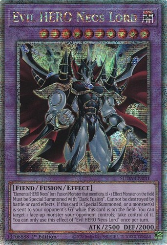 YUGIOH EVIL HERO NEOS LORD ASIA ENGLISH EDITION SUDA-AE031
