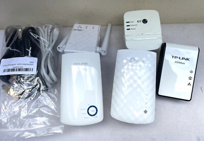 5 X VERSCHIEDENE BT / AUSU / 2X TP-LINK INTERNET NETZTEIL MIT KABEL SIEHE BILD