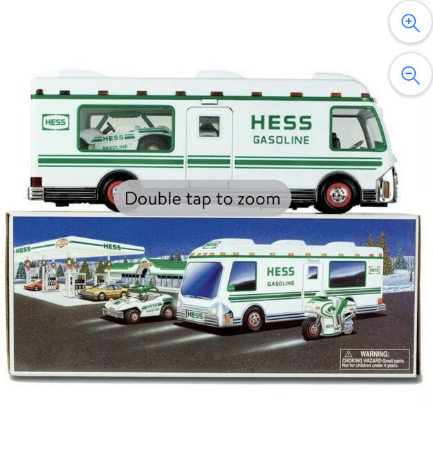 Vintage 1998 Hess Toy Truck Recreation Van with Dune Buggy