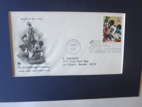 Walt Disney's Donald Duck & First Day Cover of Stamp of his own stamp - Picture 2 of 2