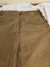 VTG VOLUNTEER Women's Tan/Brown Breeches /Horse Riding Pants- Corduroy / READ