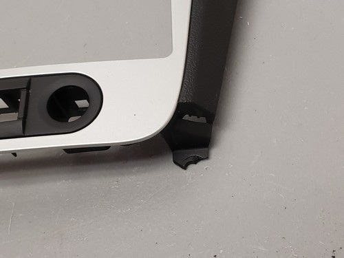 ✅2008-2012 Chevy Malibu Radio Climate Control Trim Bezel Panel BLACK **ISSUES** - Picture 3 of 9
