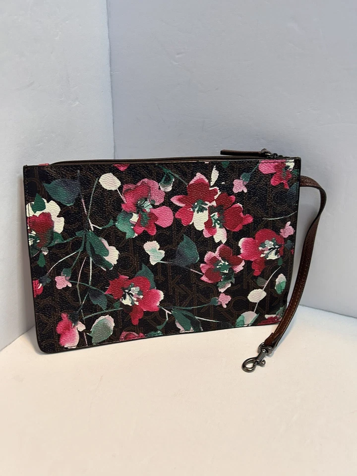 Bolsa com zíper floral Calvin Klein Rachel - Imagem 4 de 4