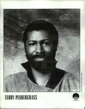 1984 Press Photo Teddy Pendergrass, Singer - cvw20423