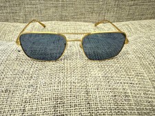 Oliver Peoples Victory LA The Row Brushed Bright Gold Teal Polar 54mm OV1246ST