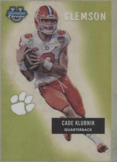 2023 Bowman University Chrome Cade Klubnik #55BF-4 - 1 of 4
